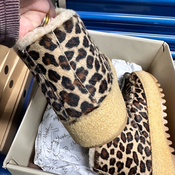 NEW montelliana 1965 gaia leopard boots - Picture 4 of 5